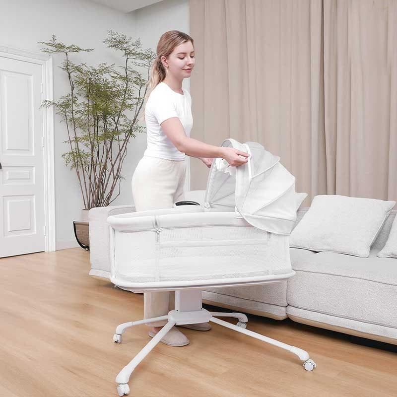 تخت کنار مادر و گهواره ماستلا mastela مدل Dream Starlight کد 03378 — تصویر ۹