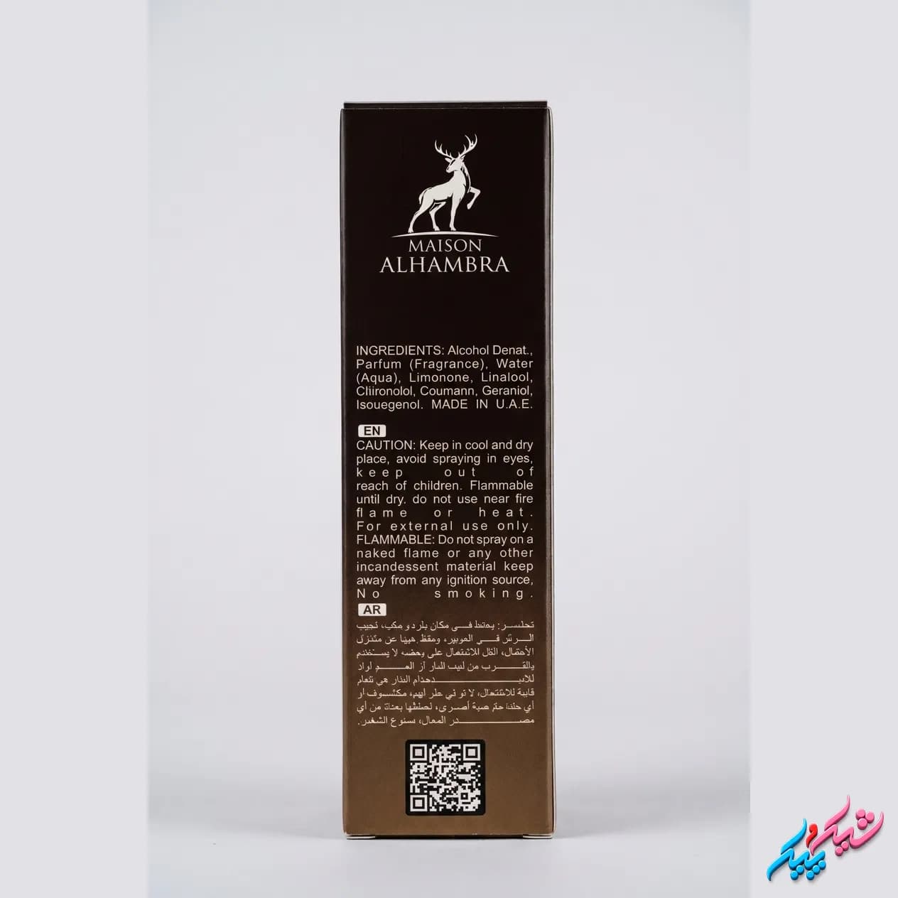 ادکلن ورساچه کریستال نویر الحمبرا اصل 35ml ادوپرفیوم گرم و مرموز — تصویر ۳