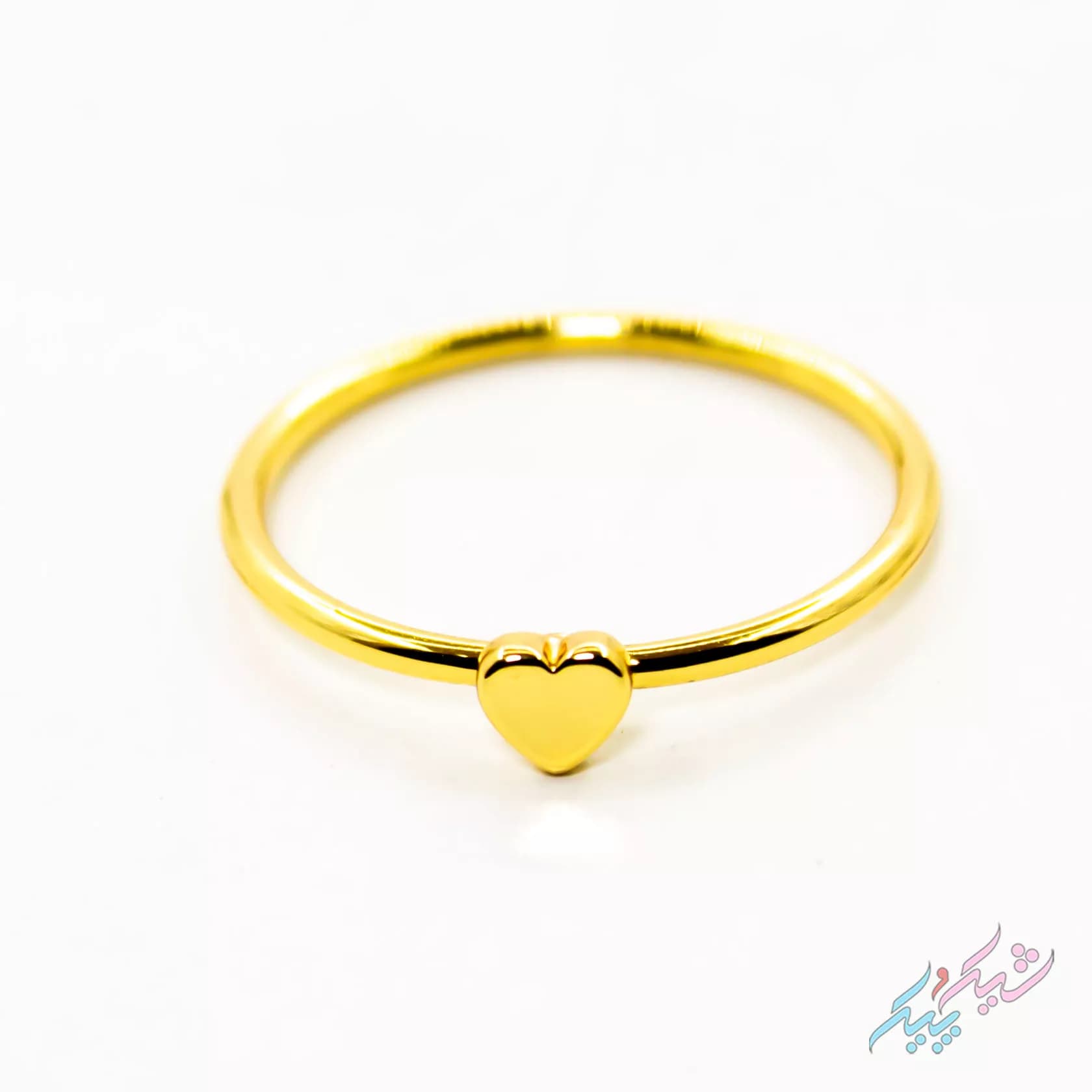 پک چهارتایی انگشتر طلایی برند I Am زیرکونیا مروارید قلب پیچ | روکش طلا – GOLD PLATED — تصویر ۶