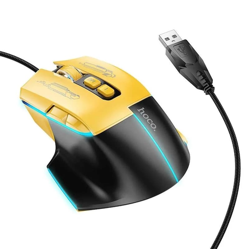 ماوس گیمینگ هوکو مدل GM31 Overlord 3600 DPI — تصویر ۲