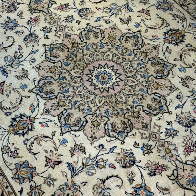 فرش دستبافت جفت شش متری (اردکان) کد 1100174 — تصویر ۵