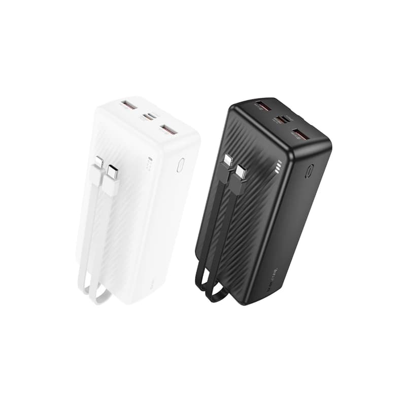 پاوربانک بروفون مدل BJ57B 22.5W ظرفیت 30000 میلی آمپر ساعت — تصویر ۳