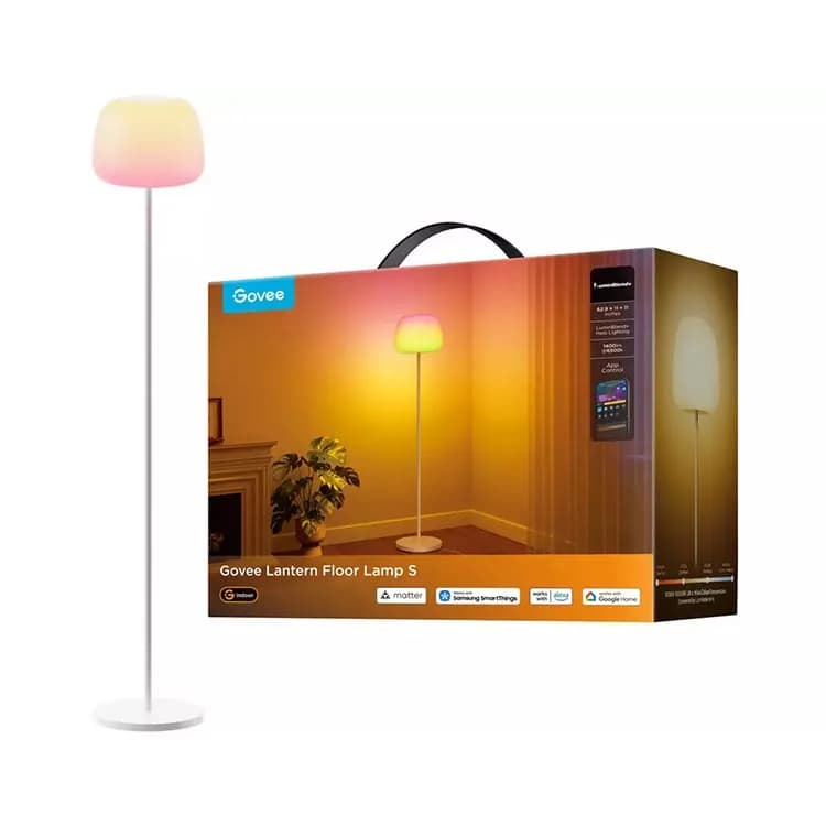 لامپ ایستاده هوشمند گووی مدل Govee Lantern Floor Lamp S – سفید