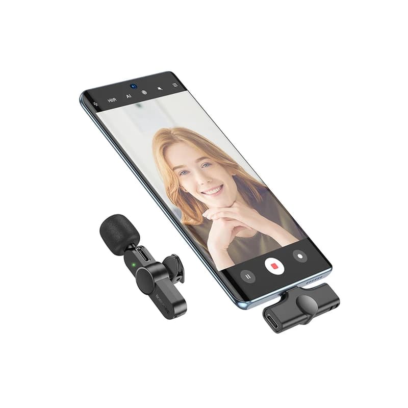 میکروفون یقه ای بروفون مدل BFK12 FOR TYPE-C — تصویر ۳