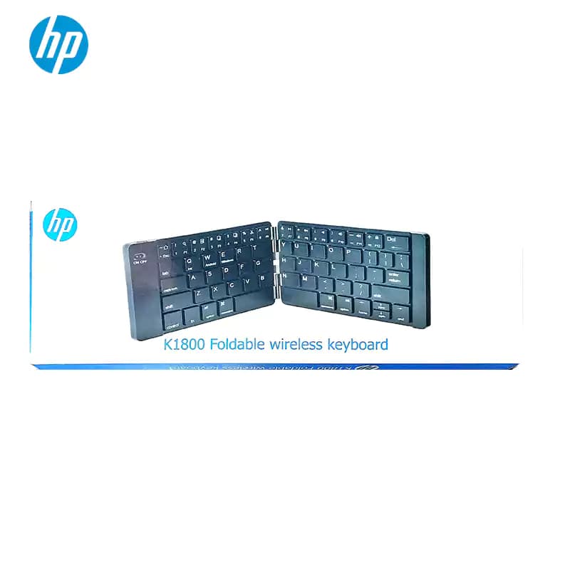 کیبورد تاشو بلوتوث و شارژی اچ پی مدل HP K1800 — تصویر ۶