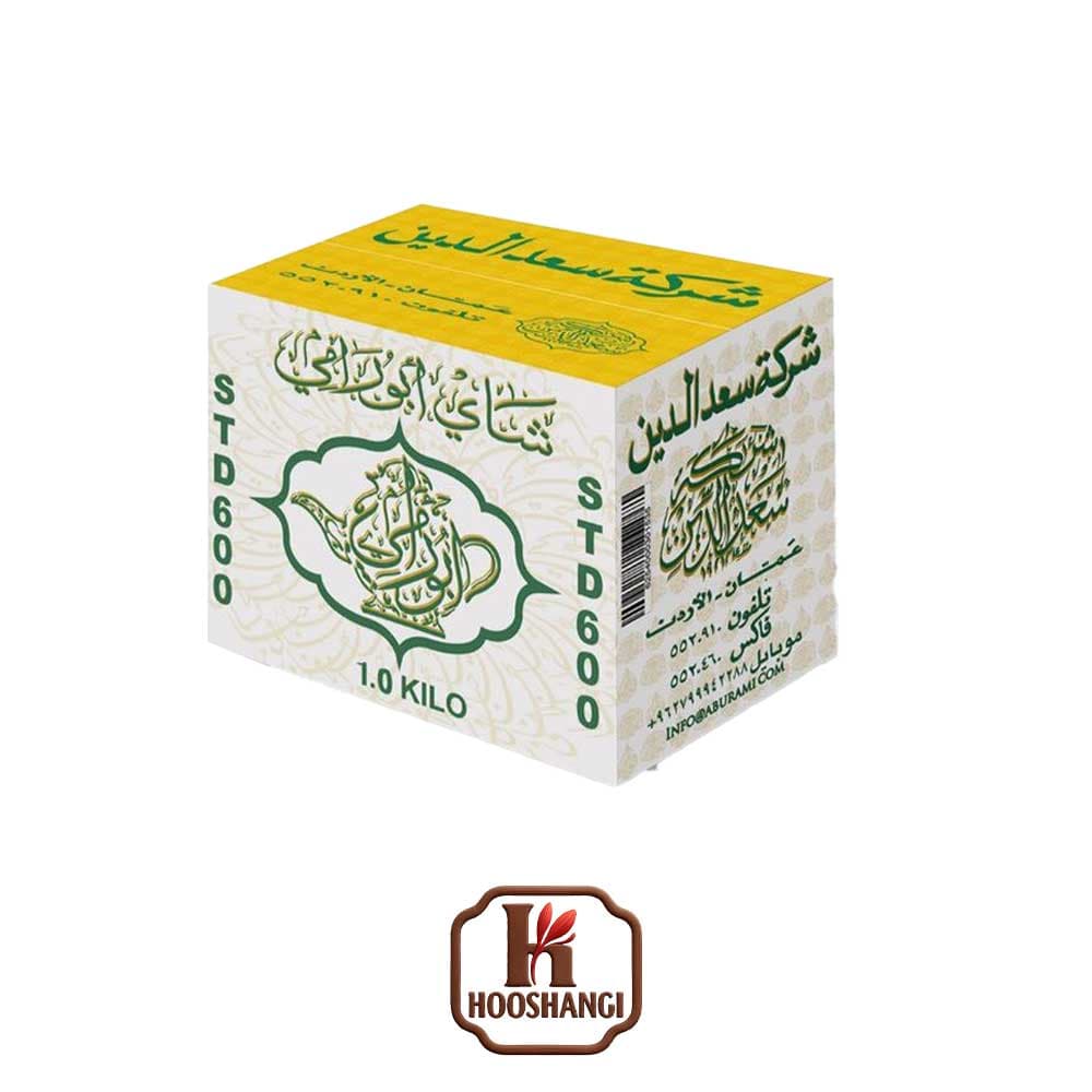 چای سعدالدین ابورامی کد 600 یک کیلویی