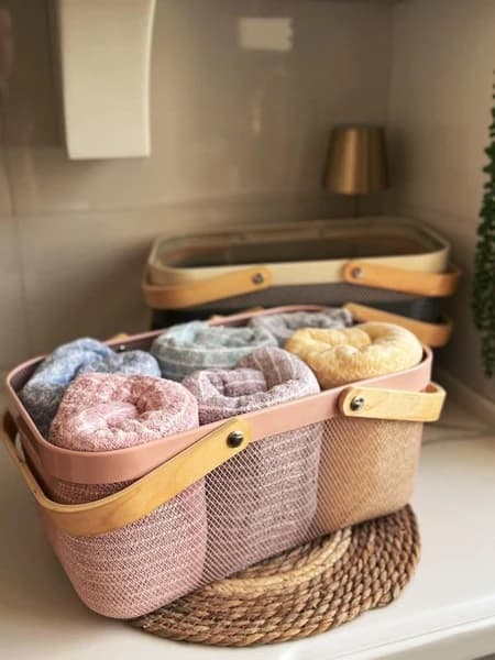 سبد فلزی همه کاره مستطیل طرح ایکیا IKEA — تصویر ۴