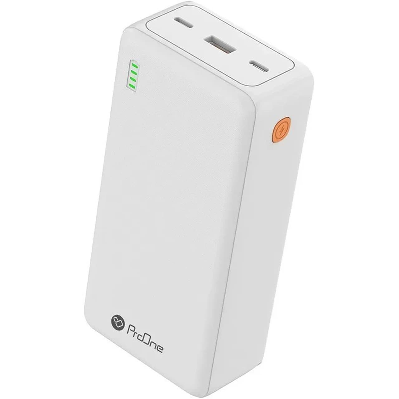 پاوربانک فست شارژ ProOne 30000mAh مدل PPB5303 22.5W – مشکی – پک ضعیف — تصویر ۳