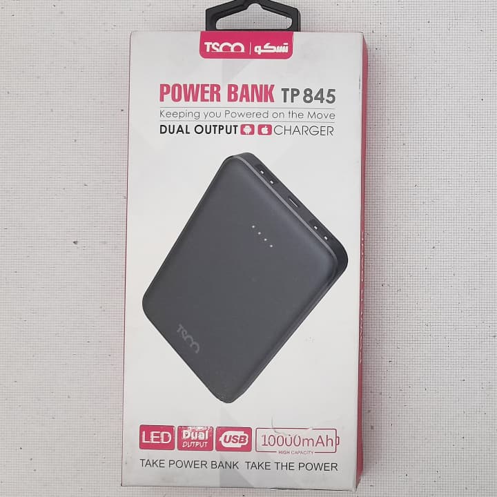 پاوربانک تسکو ظرفیت 10000 میلی آمپر ساعت مدل Tp 845 — تصویر ۲