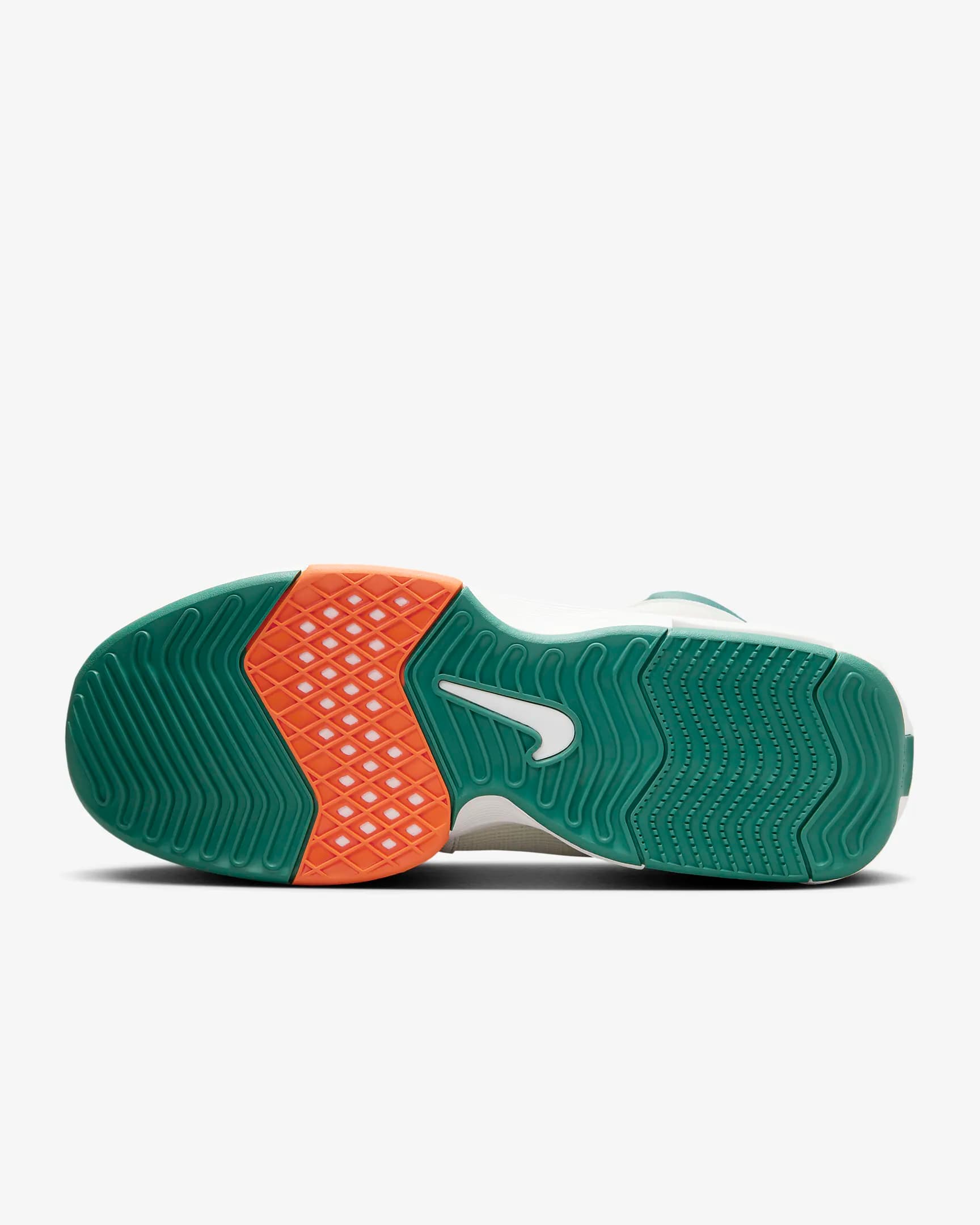 کتونی بسکتبال Nike Lebron Witness 8 نایک لبرون ویتنس 8 سفید سبز — تصویر ۶