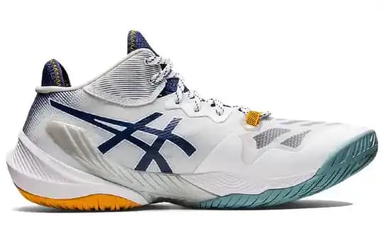 کتونی والیبال Asics Metarise Tokyo اسیکس متارایز توکیو سفید سرمه ای — تصویر ۴