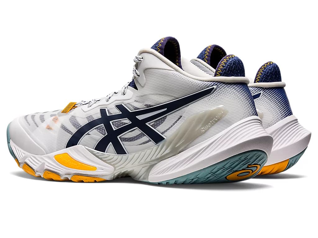 کتونی والیبال Asics Metarise Tokyo اسیکس متارایز توکیو سفید سرمه ای — تصویر ۷