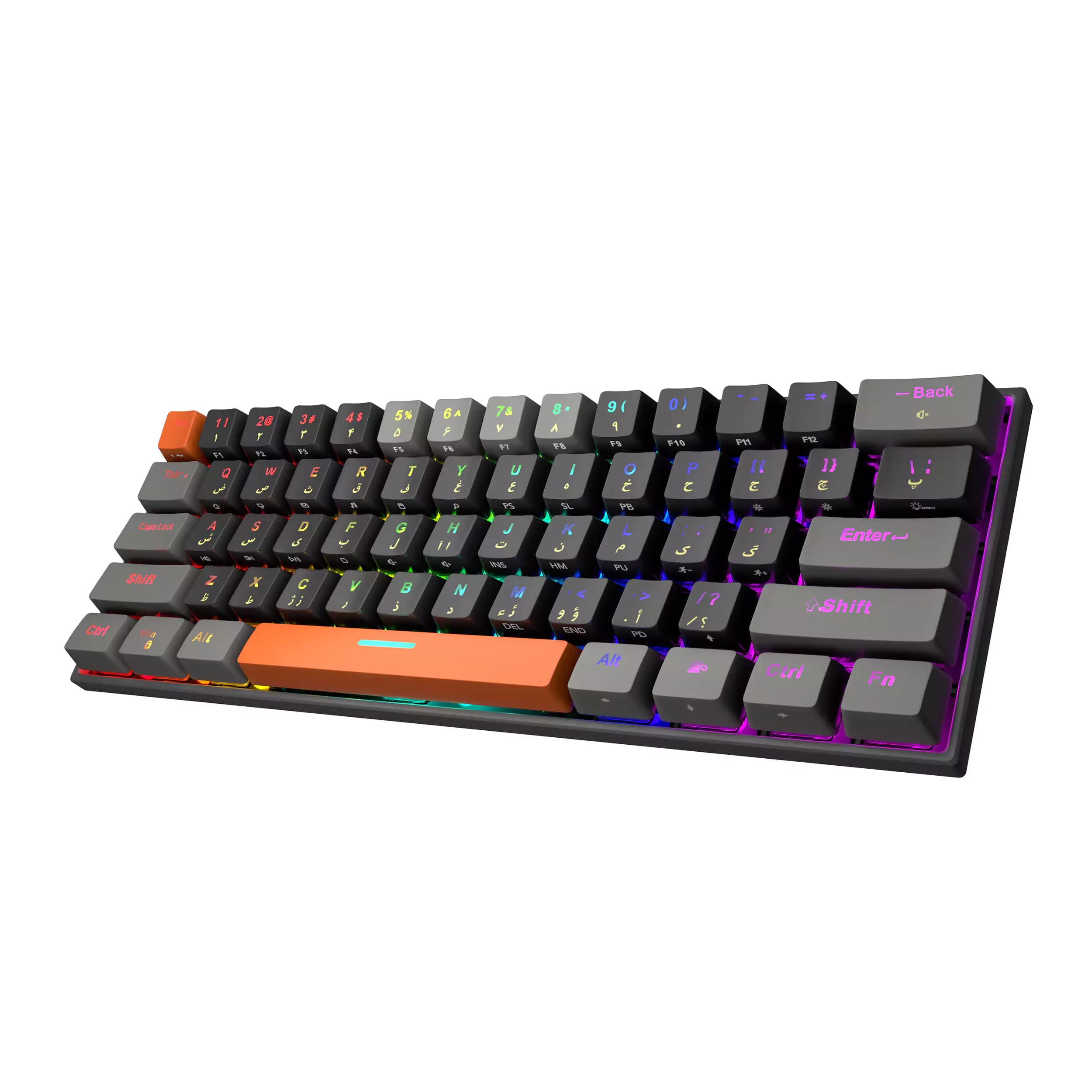 کیبورد مکانیکال مخصوص بازی تسکو مدل GK 8161 — تصویر ۹