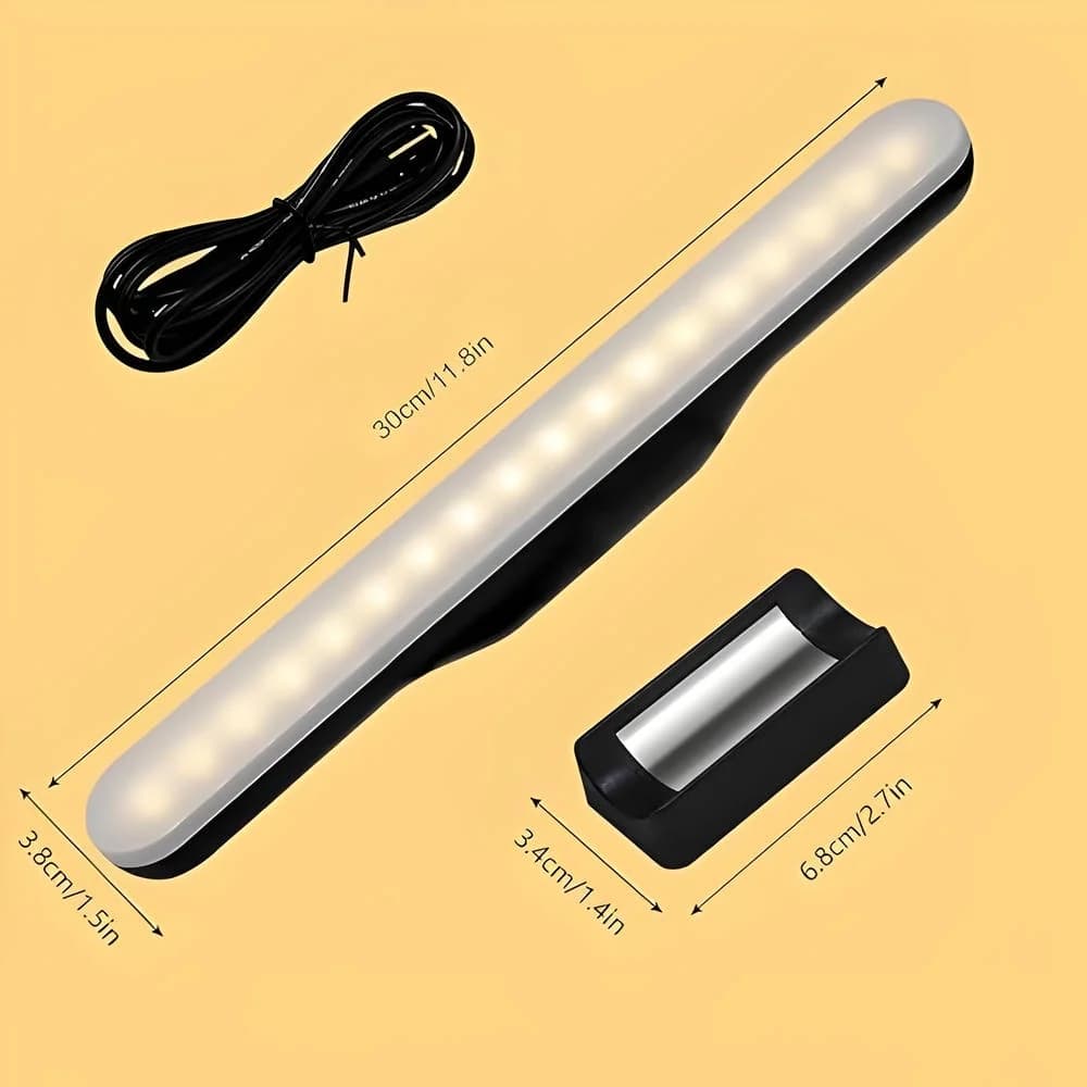 چراغ شارژی مهتابی مدل Cool Lamp با پنل لمسی — تصویر ۹