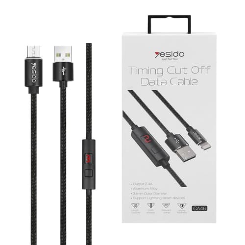 کابل شارژ گوشی موبایل یسیدو مدل yesido CA46 USB to MICRO USB