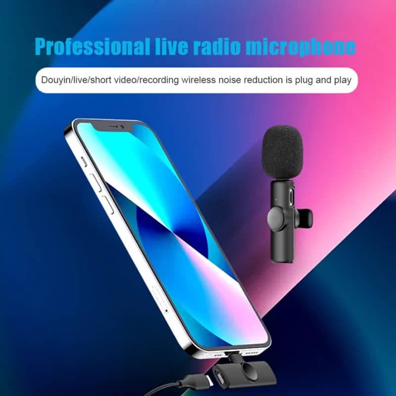 میکروفن یقه ای بی سیم مدل K11 Type-C — تصویر ۱۰