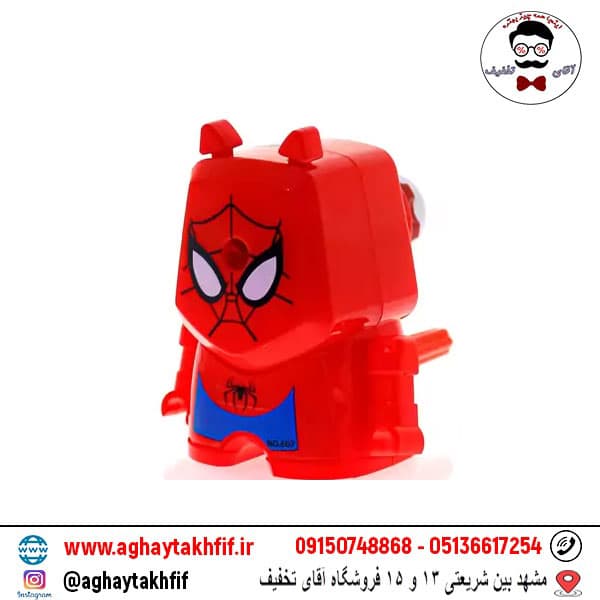 تراش رومیزی طرح مرد عنکبوتی — تصویر ۴