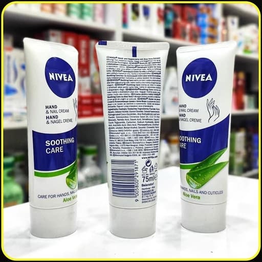 کرم دست و ناخن نیوآ مدل Soothing Care آلوئهورا 75 میلیلیتر | NIVEA Soothing Care Hand & Nail Cream Aloe Vera — تصویر ۲