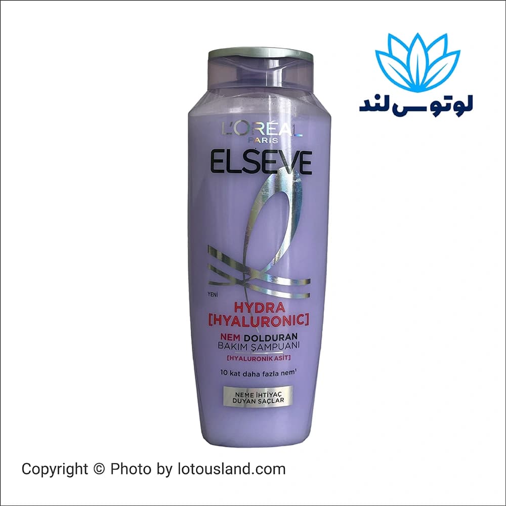 شامپو لورآل مدل Hydra Hyaluronic برای موهای خشک – 300 میلیلیتر — تصویر ۲