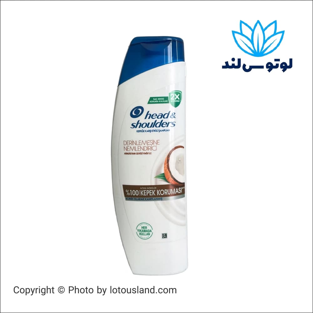 شامپو ضدشوره هد اند شولدرز مدل Coconut Oil Care حجم 400 میلیلیتر — تصویر ۲