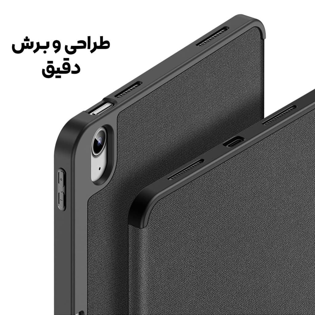کیف کلاسوری جا قلم دار تبلت مناسب برای شیائومی Redmi Pad 2 Pro — تصویر ۳