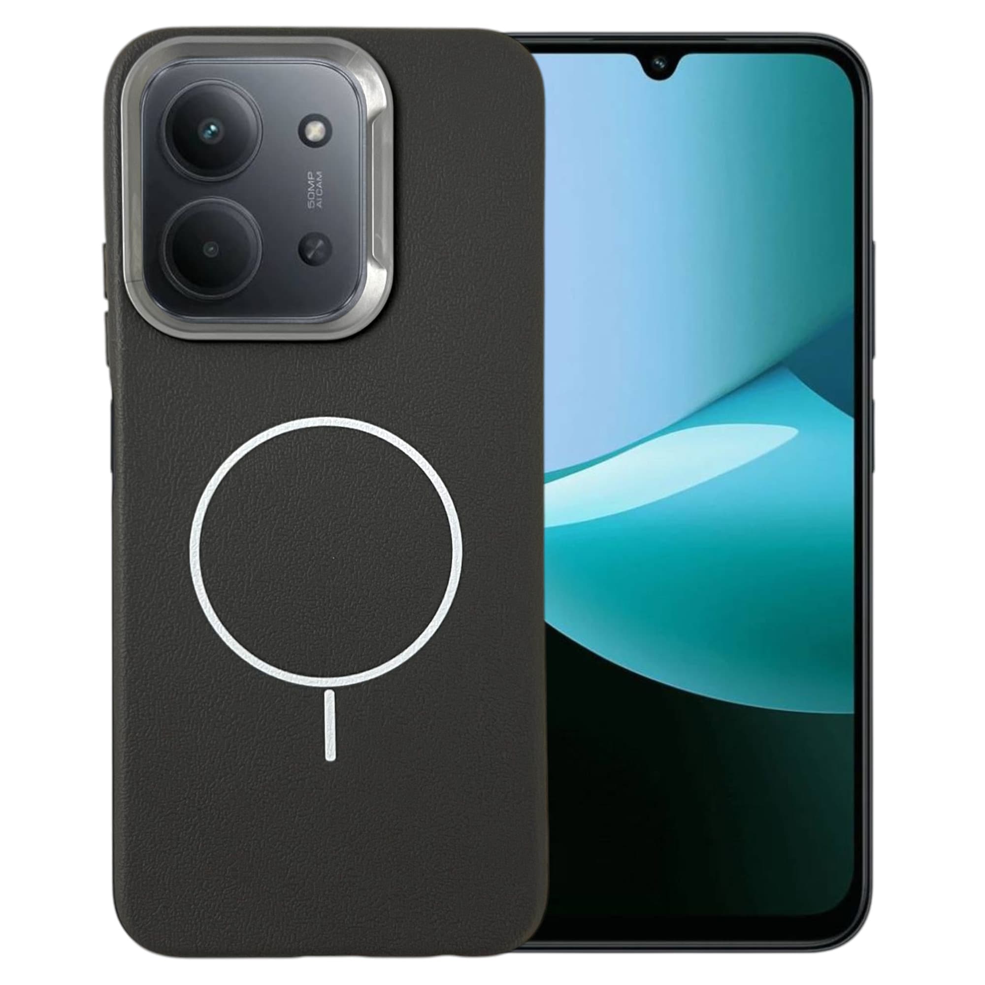 کاور مدل leather مناسب برای گوشی موبایل شیائومی Redmi 15C / Poco C85 — تصویر ۲