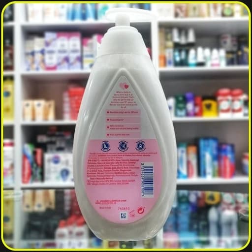 لوسیون بدن جانسون بیبی | Johnson’s Baby Lotion 500ml – مرطوب کننده ملایم با روغن نارگیل — تصویر ۲