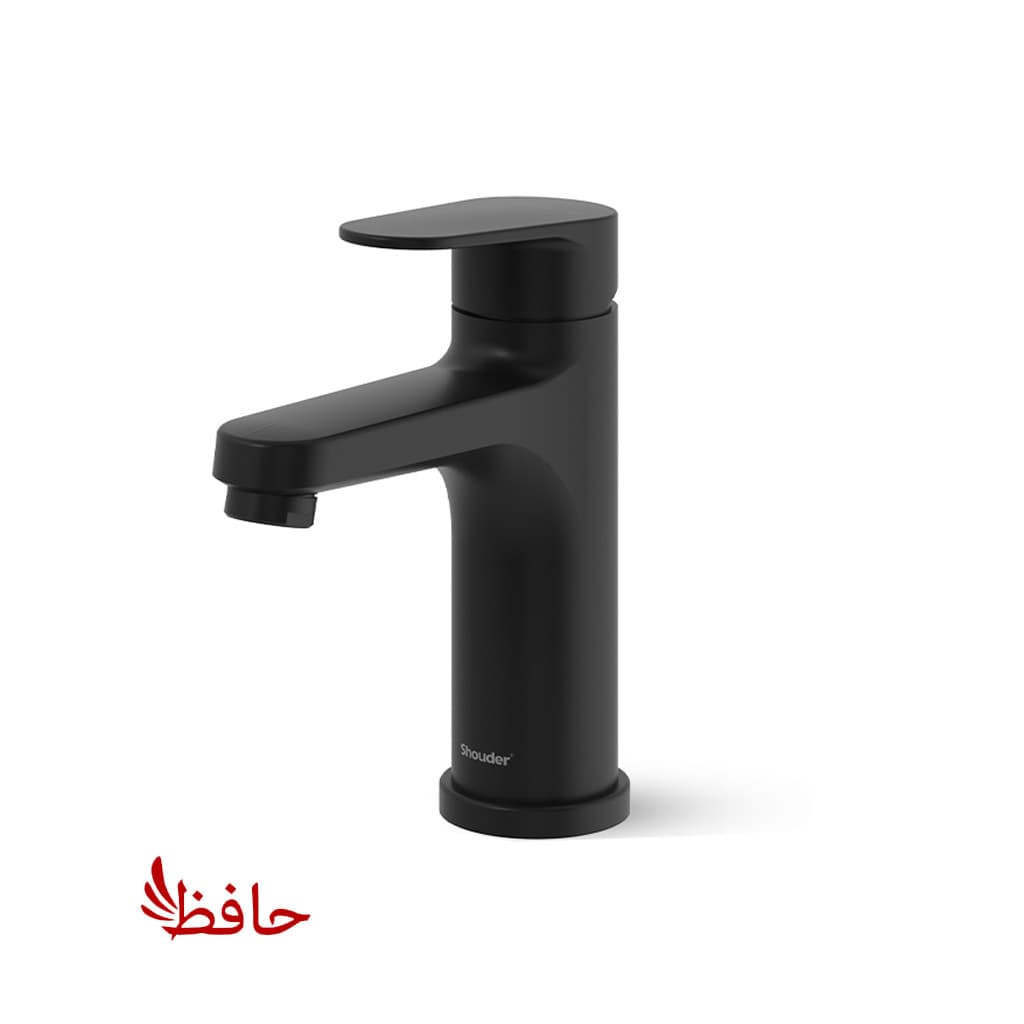 شیر روشویی مدل آلپ مشکی شودر — تصویر ۲