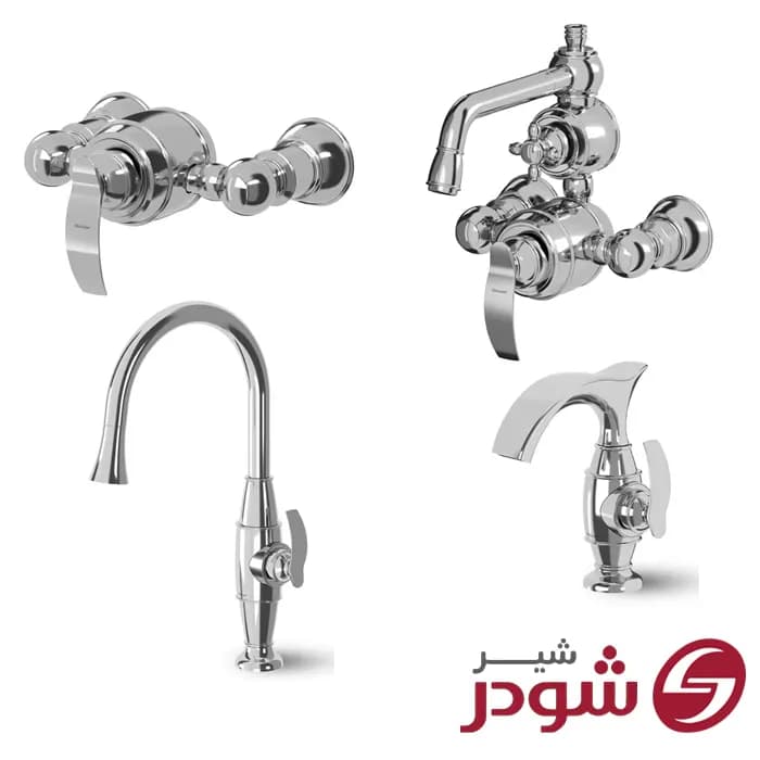 ست شیرآلات گلوریس شودر