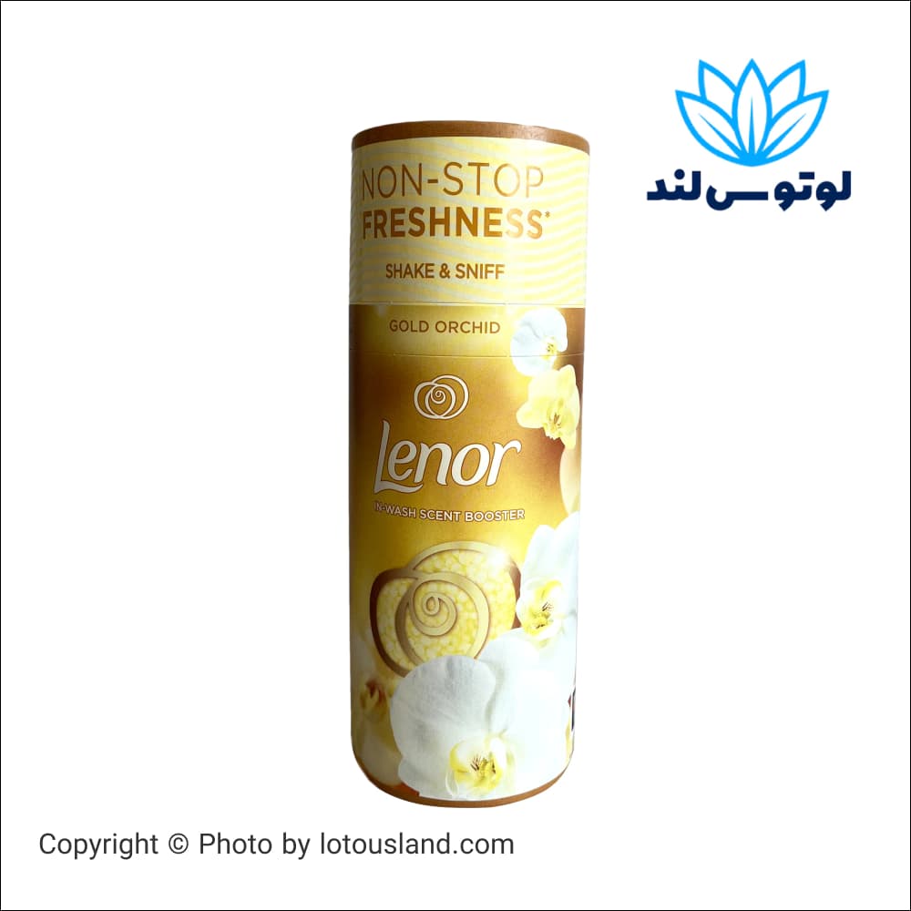 دانه خوشبو کننده لباس لنوور (Lenor) با رایحه ارکیده طلایی