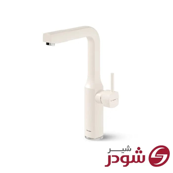 شیر آشپزخانه مدل یونیک کروم شودر — تصویر ۷