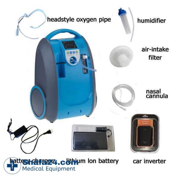 اکسیژن ساز پرتابل 3 لیتری زنیتمد مدل OC-800 — تصویر ۷