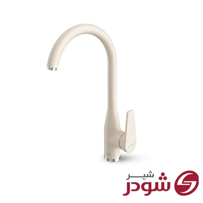 شیر آشپزخانه مدل لیون کروم شودر — تصویر ۳