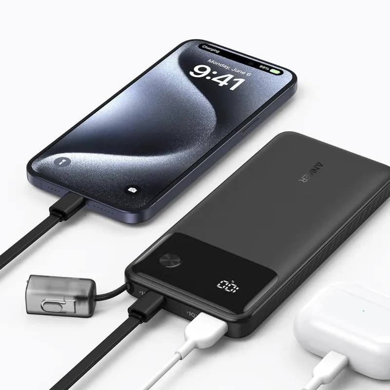 پاوربانک انکر مدل A1388 ظرفیت 10000 میلی آمپر ساعت توان 22.5 وات — تصویر ۶