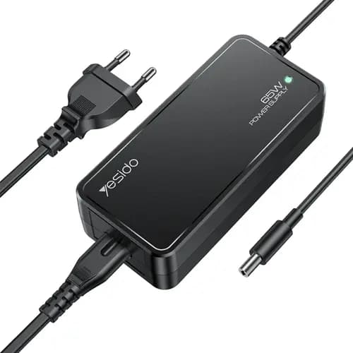 آداپتور لپ تاپ همه کاره 15 سر YESIDO CG11E 65W