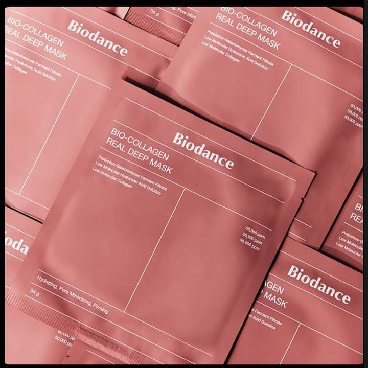 ماسک ورقه ای بیوکلاژن بایودنس اصل کره ای biodance — تصویر ۲
