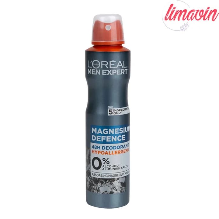 اسپری ضدتعریق مردانه لورآل مدل Hypoallergenic حجم 250 میلیلیتر — تصویر ۶