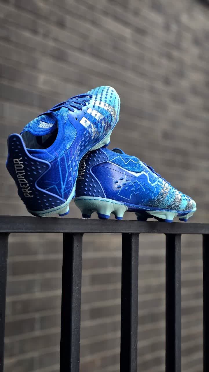کفش فوتبال آدیداس پردیتور فریک ۲۰۲۴ آبی Adidas Predator Freak — تصویر ۷