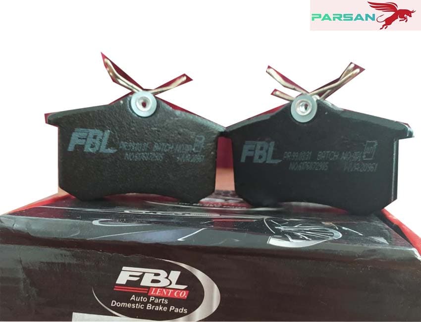 لنت ترمز عقب مگان اف بی ال FBL مناسب برای پارس ELX،برلیانس،مگان