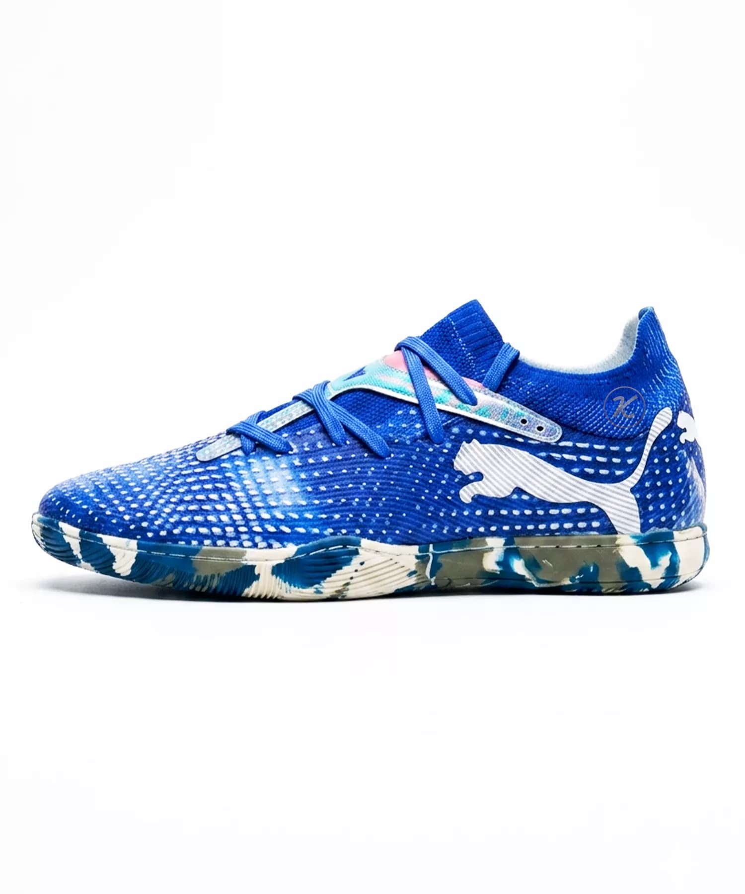 کفش فوتسال پوما فیوچر ۷ سفید آبی Puma future 7 — تصویر ۶