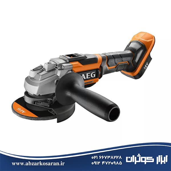 مینى فرز شارژى AEGآلمان 18ولت مدل BEWS18-125BL-0 — تصویر ۶
