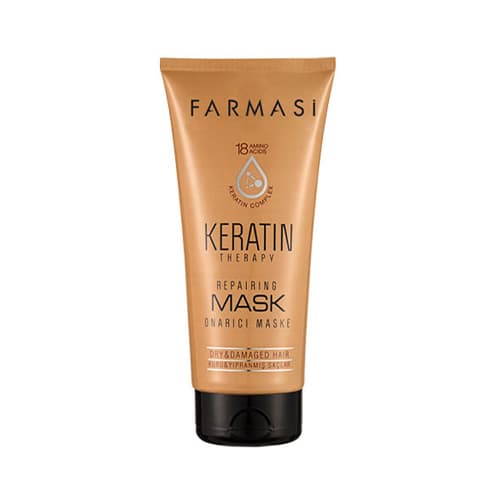 ماسک مو فارماسی FARMASI ترمیم کننده و کراتین تراپی، حجم 200ML