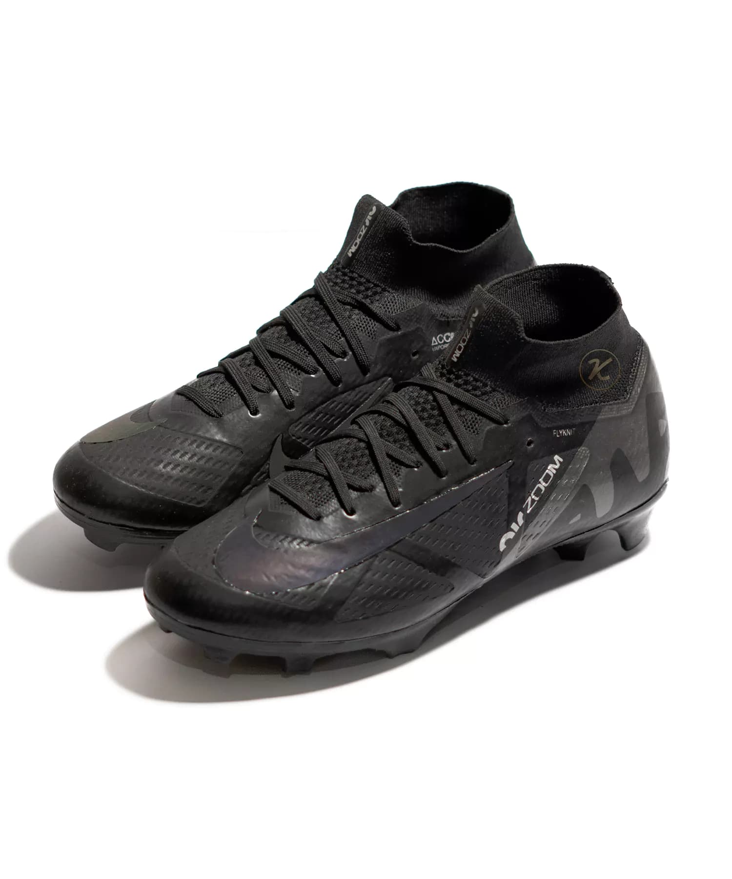 کفش فوتبال نایک مرکوریال ایرزوم مشکی ساقدار Nike Airzoom{نایک شبرنگ} — تصویر ۶