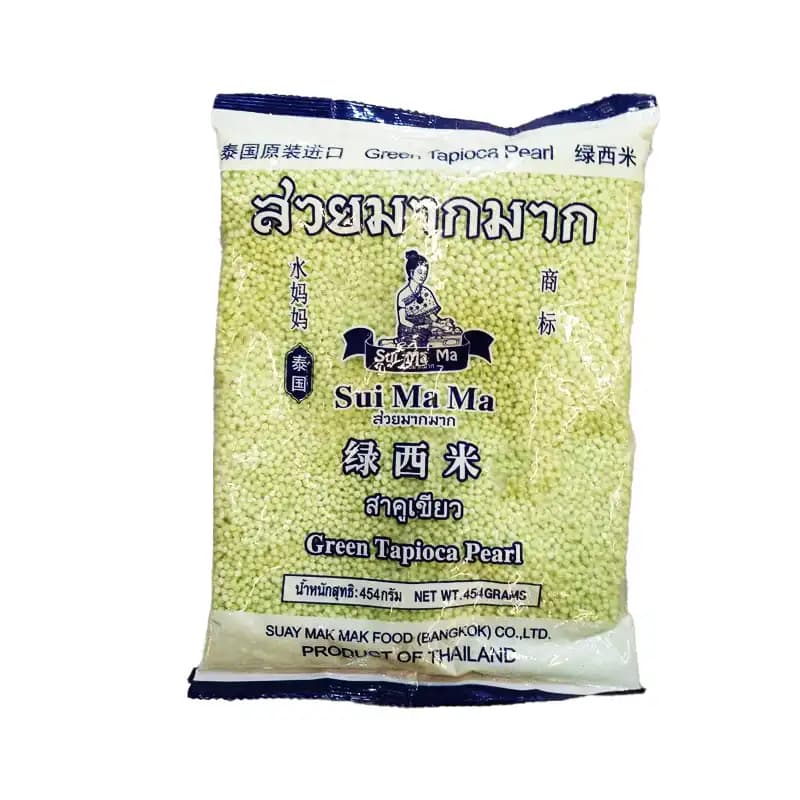 مروارید تاپیوکای سبز سوی ما ما 454 گرم