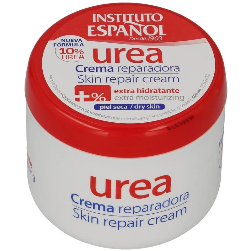 کرم انستیتو اسپانول ESPANOL مدل urea حاوی اوره، ترمیم کنند و رفع کننده خشکی دست و پا، حجم 400ML — تصویر ۳