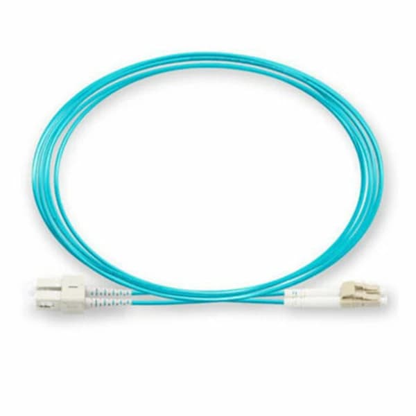 پچ کورد فیبرنوری مالتی مود نگزنس 2 متر Fiber Optic Pach cord Nexans OM3 SC-LC 2m