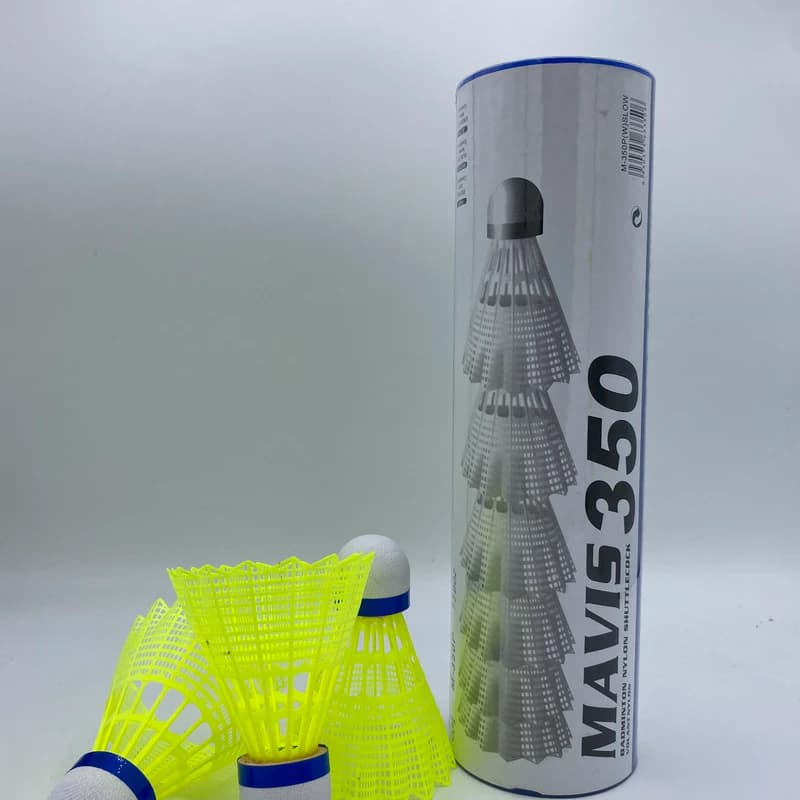 توپ بدمینتون یونکس Yonex مدل Mavis 350 بسته ۶ عددی | توپ پلاستیکی (نایلونی) حرفهای — تصویر ۲