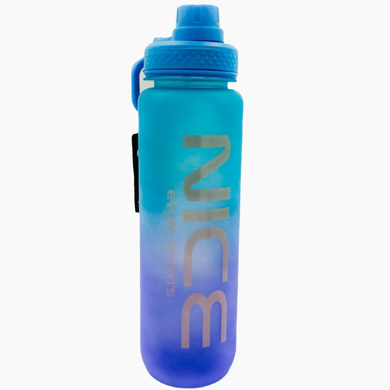 قمقمه ۱ لیتری EYUN مدل NICE | بدنه مات آبرنگی (Gradient) با دستگیره ارگونومیک و درب پیچی ضد نشت — تصویر ۸