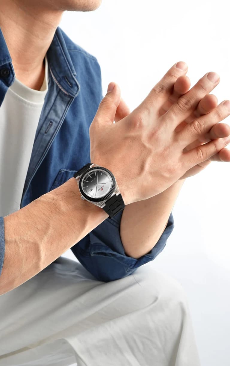 ساعت مچی مردانه نیوی فورس NAVIFORCE NF6116 SB اورجینال — تصویر ۸