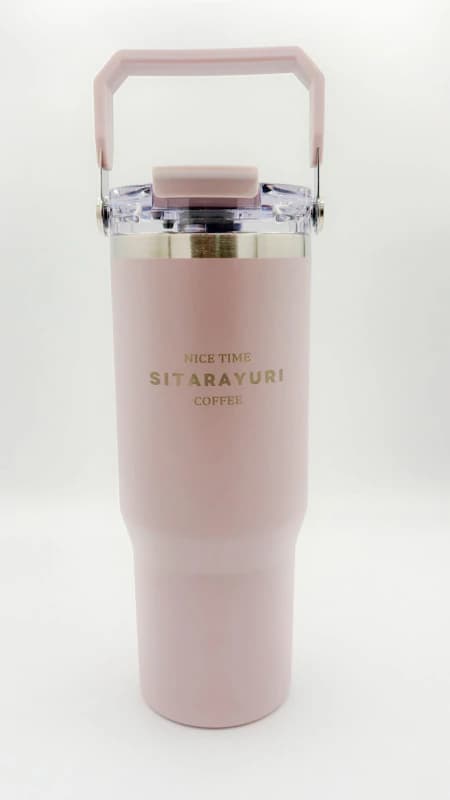 ماگ استیل دو جداره SITARAYURI حجم 900 میلیلیتر (سهحالته، نیدار، دستگیرهدار) — تصویر ۸